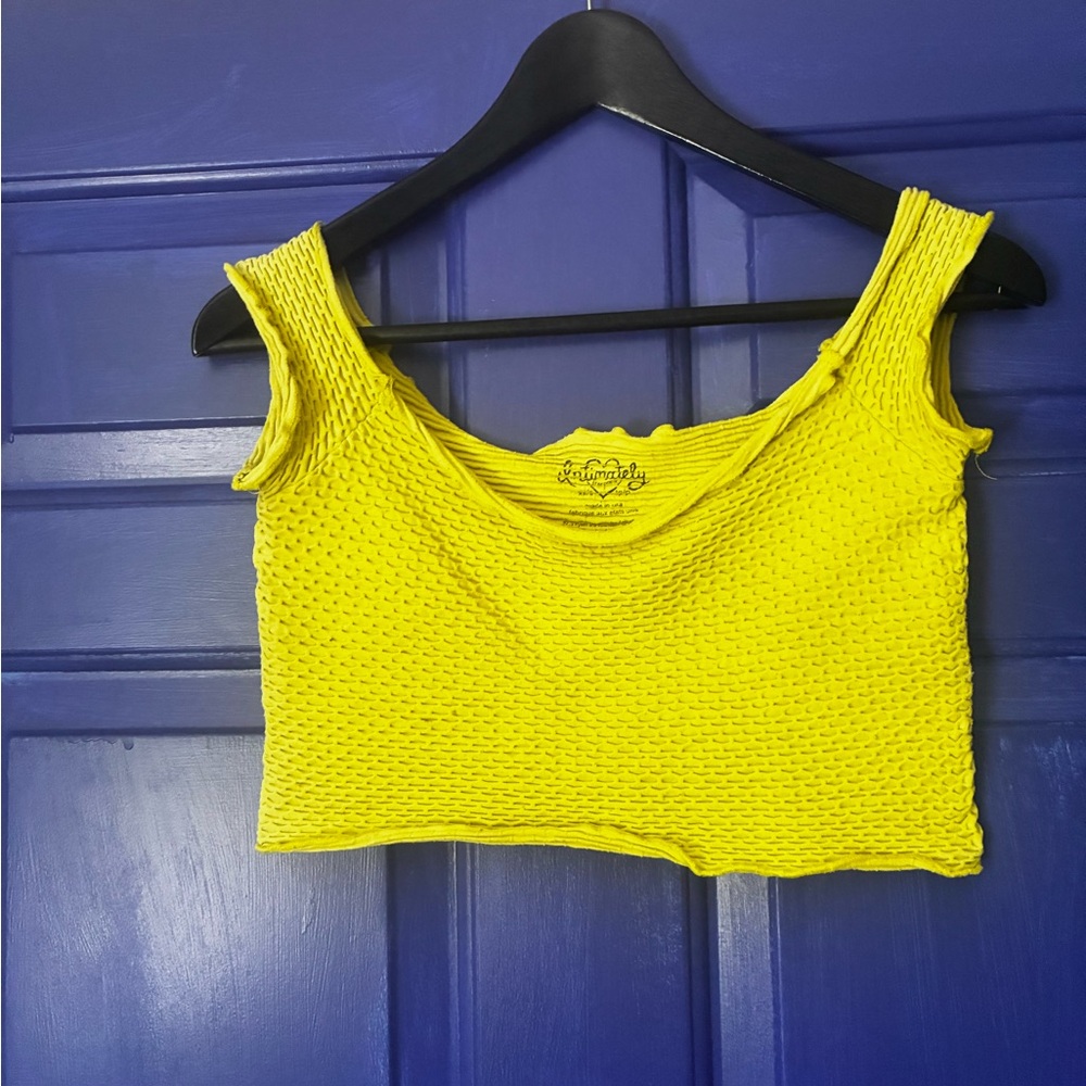 Free People highlighter Crop Top